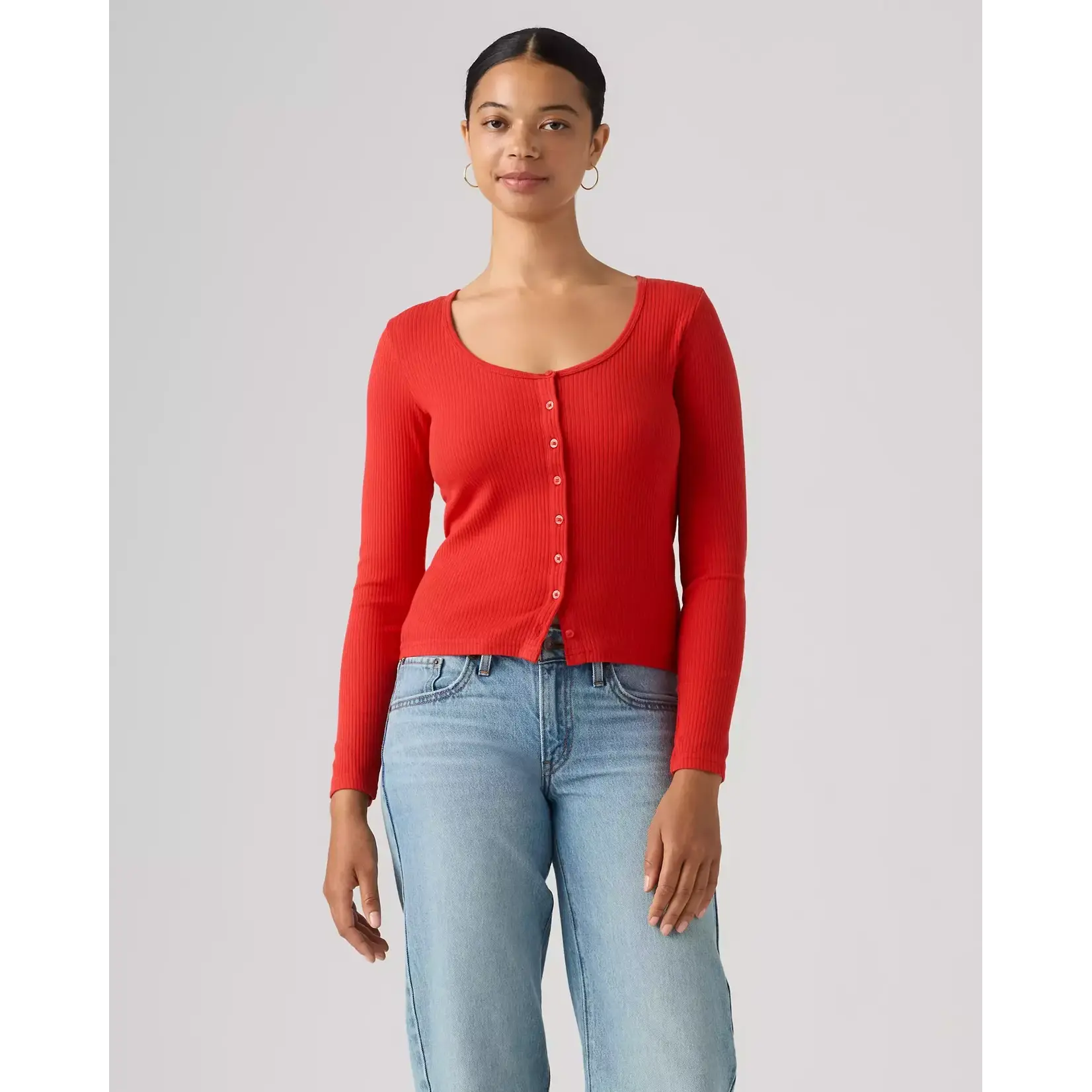 Levi Strauss Canada Women's Austen Button Through Long-Sleeve Shirt