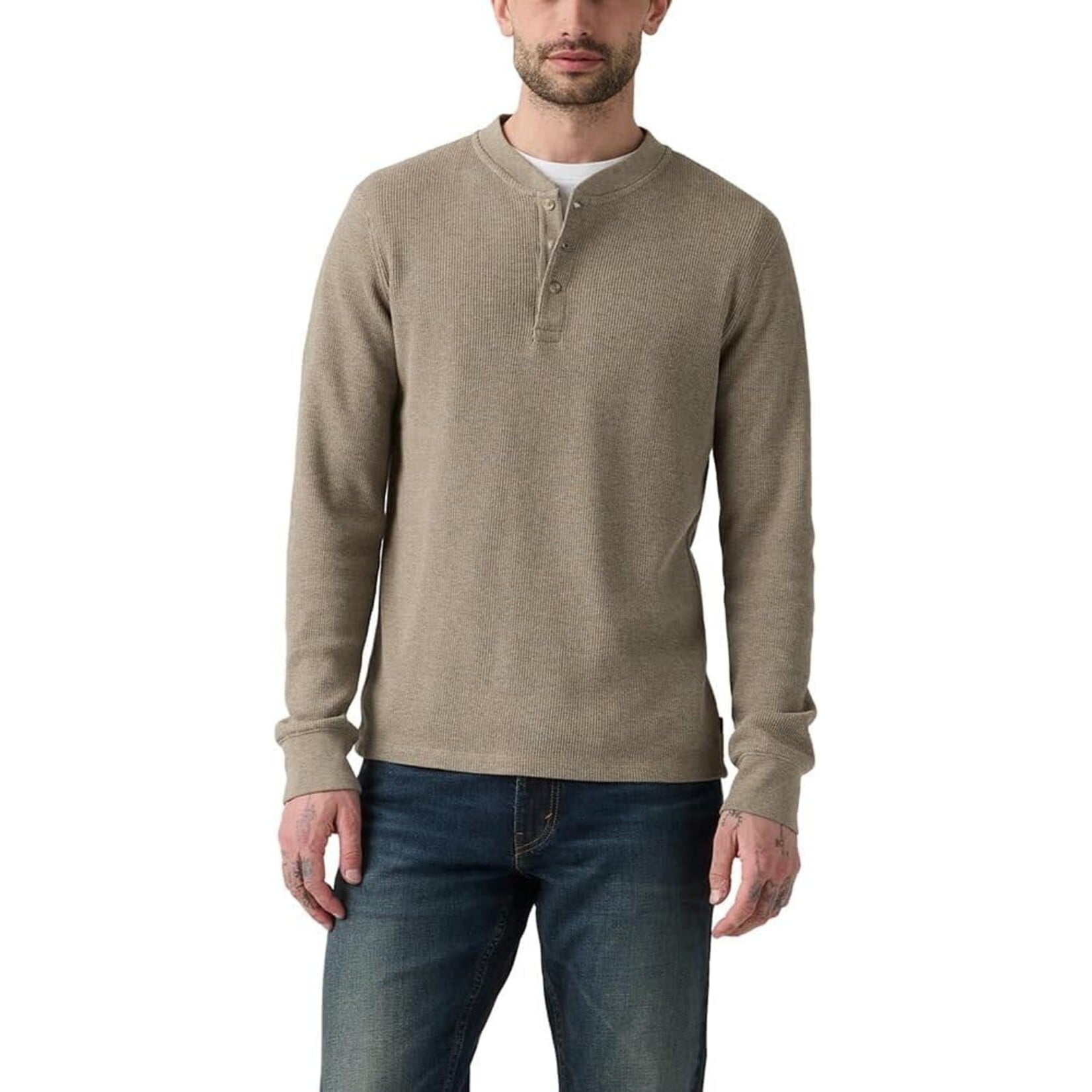 Levi Strauss Canada Men’s Long-Sleeve Thermal Henley Shirt