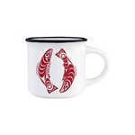 Native Northwest Espresso Mug - Salmon by Francis Horne, Sr.