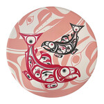 Native Northwest Ceramic Trivet - Salmon by Corey Bulpitt