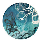Native Northwest Ceramic Trivet - Octopus (Nuu) by Ernest Swanson