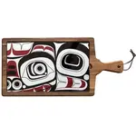 Native Northwest Serving Board - Matriarch Bear by Morgan Asoyuf