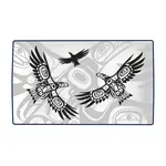 Native Northwest Rectangular Platter - Soaring Eagle by Corey Bulpitt