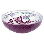 Native Northwest Porcelain Art Serving Bowl (Large) - Hummingbird by Francis Dick
