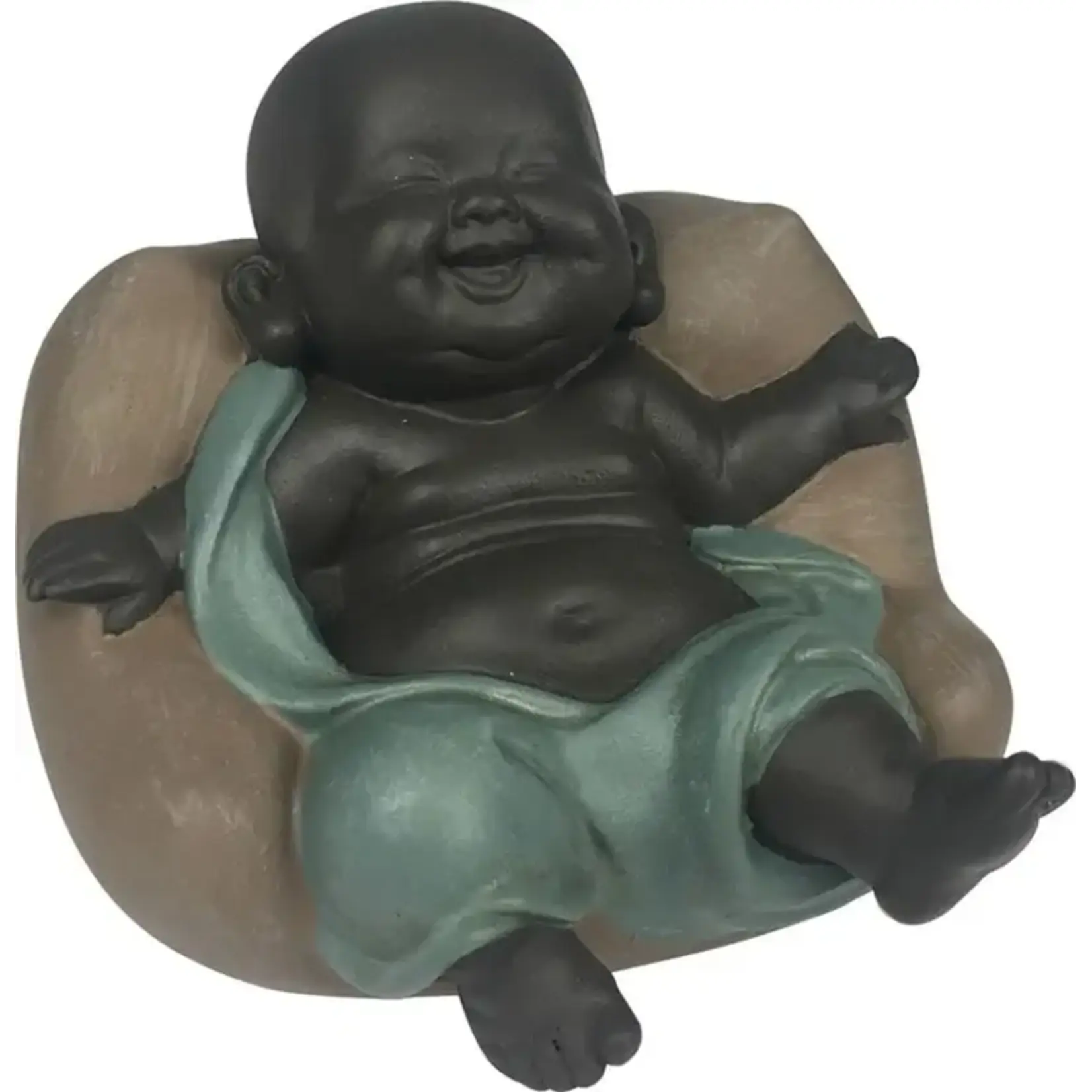 Relaxing Baby Buddha Polyresin Figurine