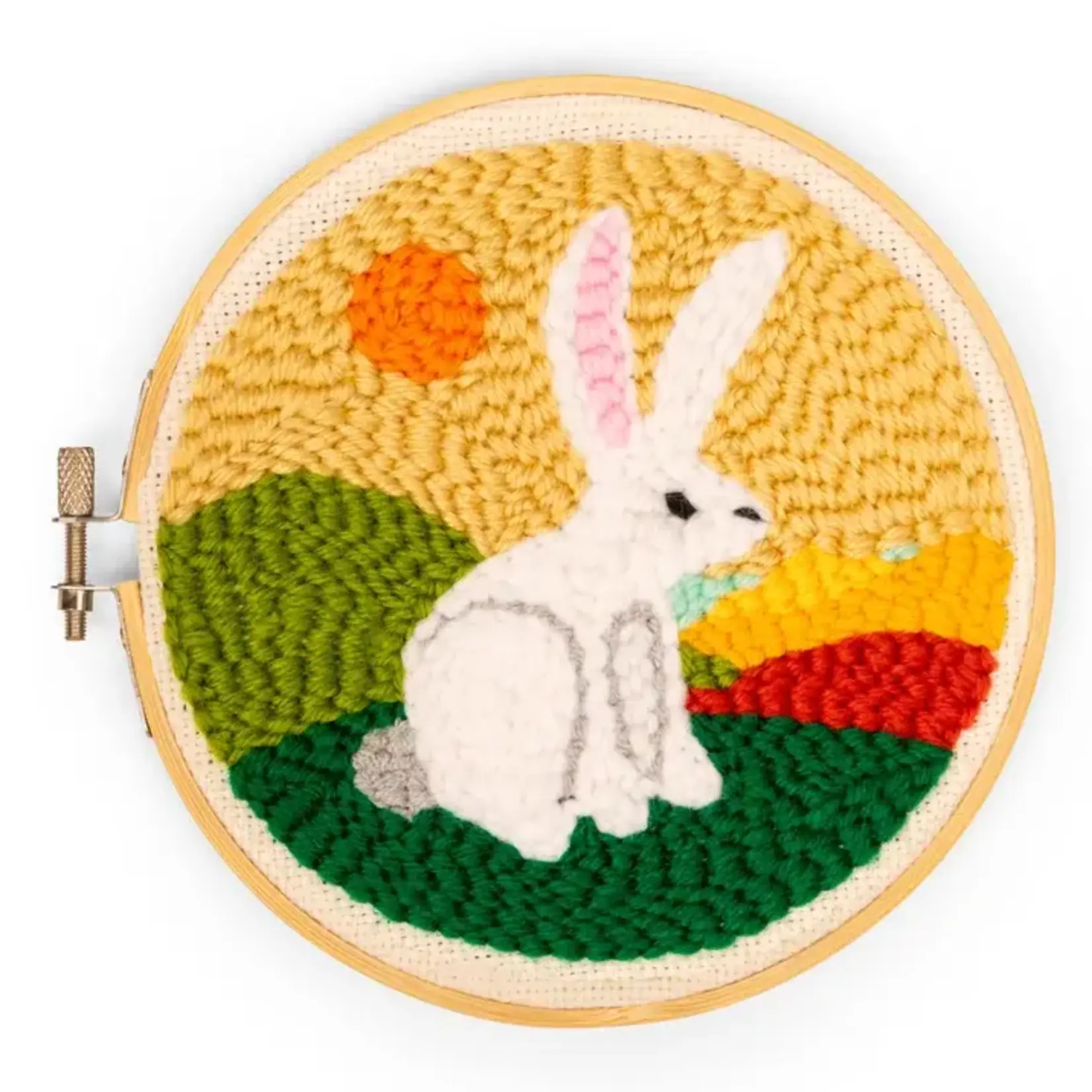Kikkerland Hare Punch Needle Kit