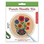 Kikkerland Flower Bouquet Punch Needle Kit