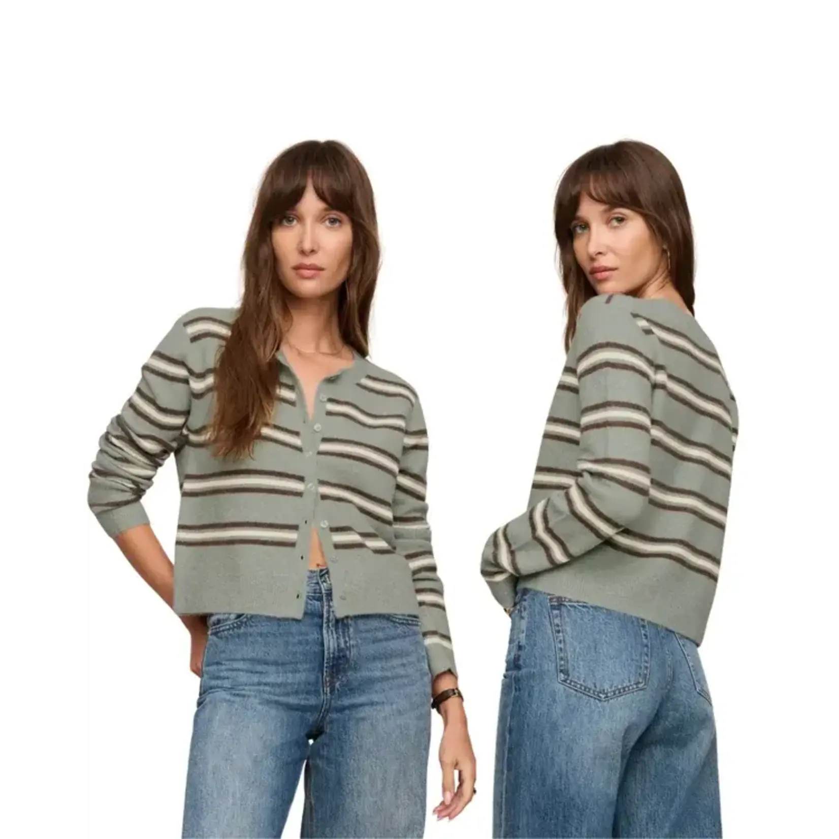 Z Supply Medina Striped Cardigan
