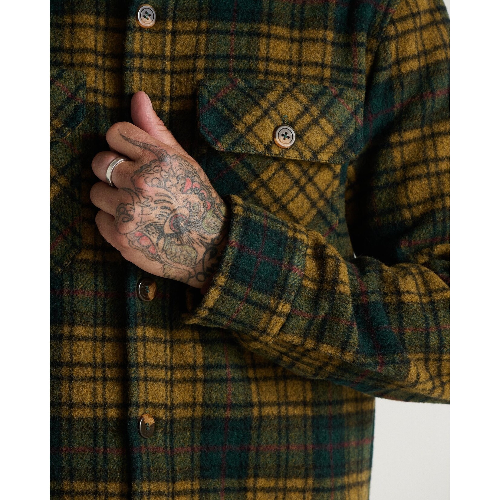 ANIÁN Men's The Field Florenzia Wool Coat