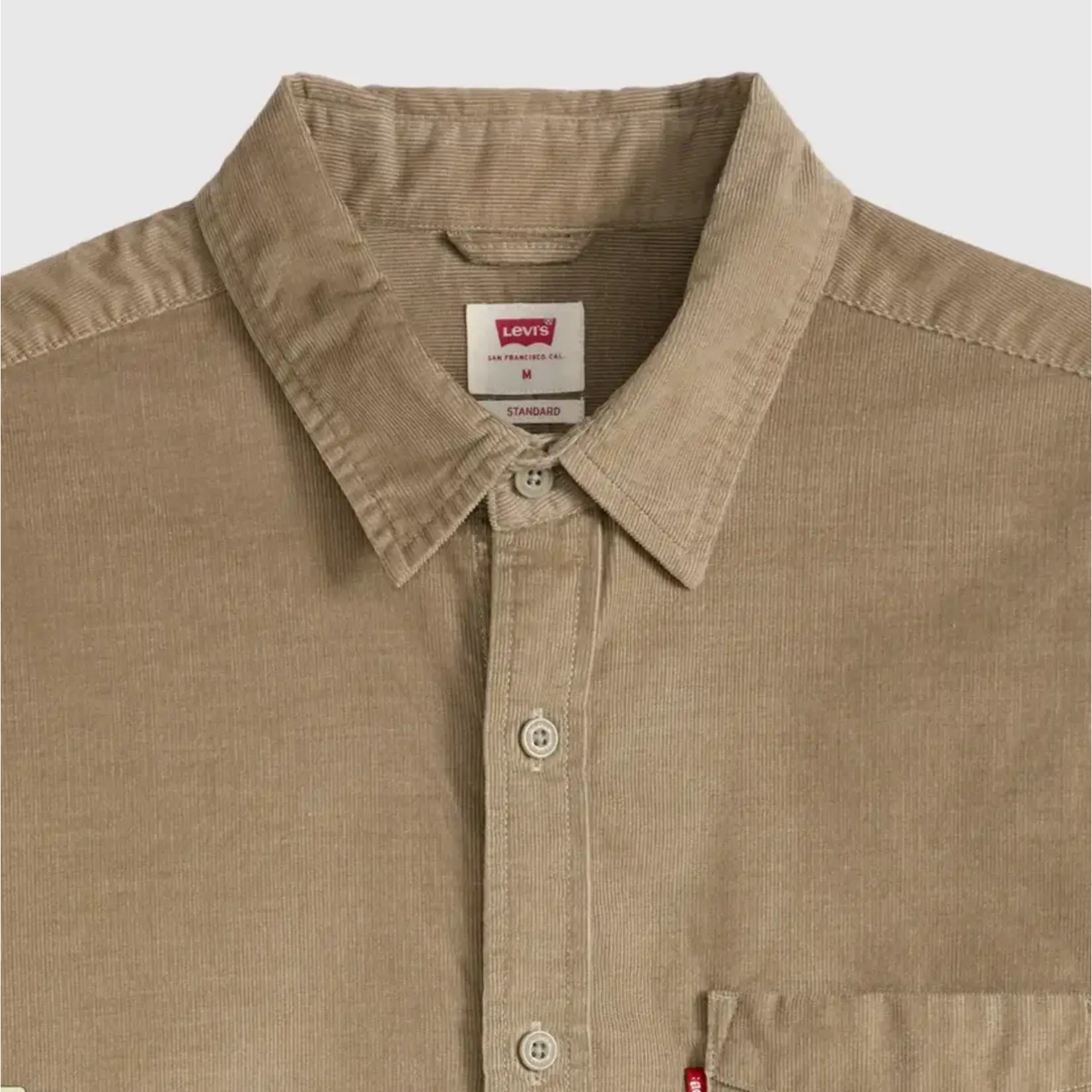 Levi Strauss Canada Classic One-Pocket Standard Corduroy Shirt