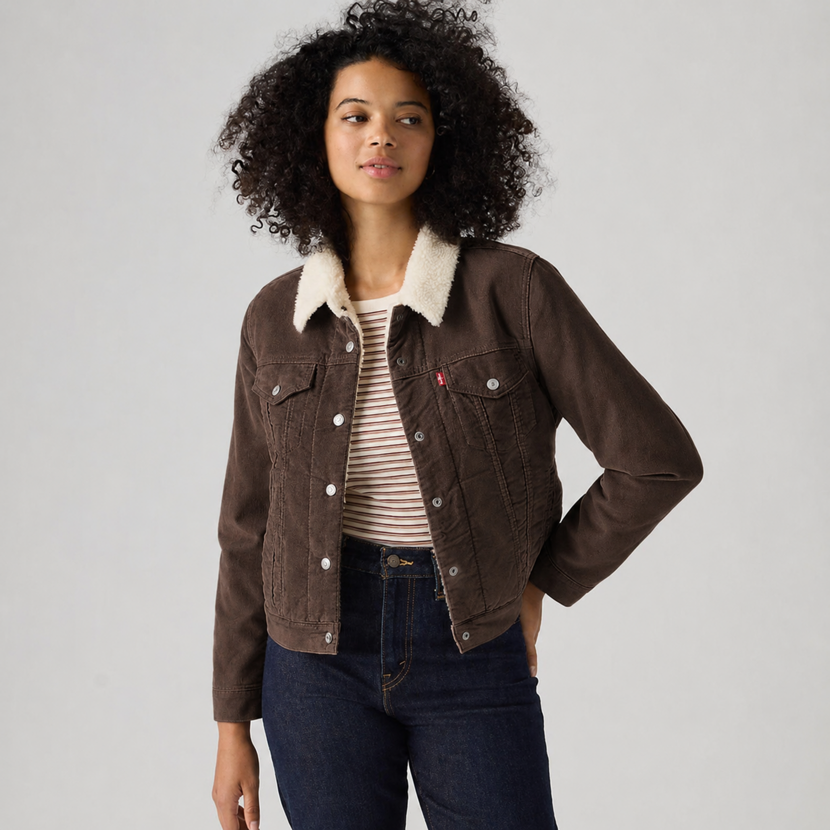 Levi Strauss Canada Women's Original Sherpa Trucker Jacket