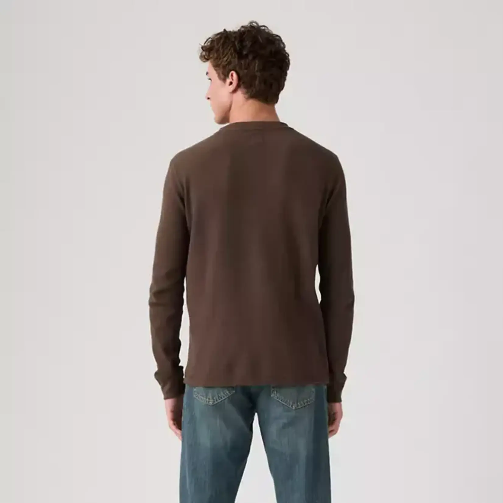 Levi Strauss Canada Men's Long-Sleeve Thermal Henley Shirt