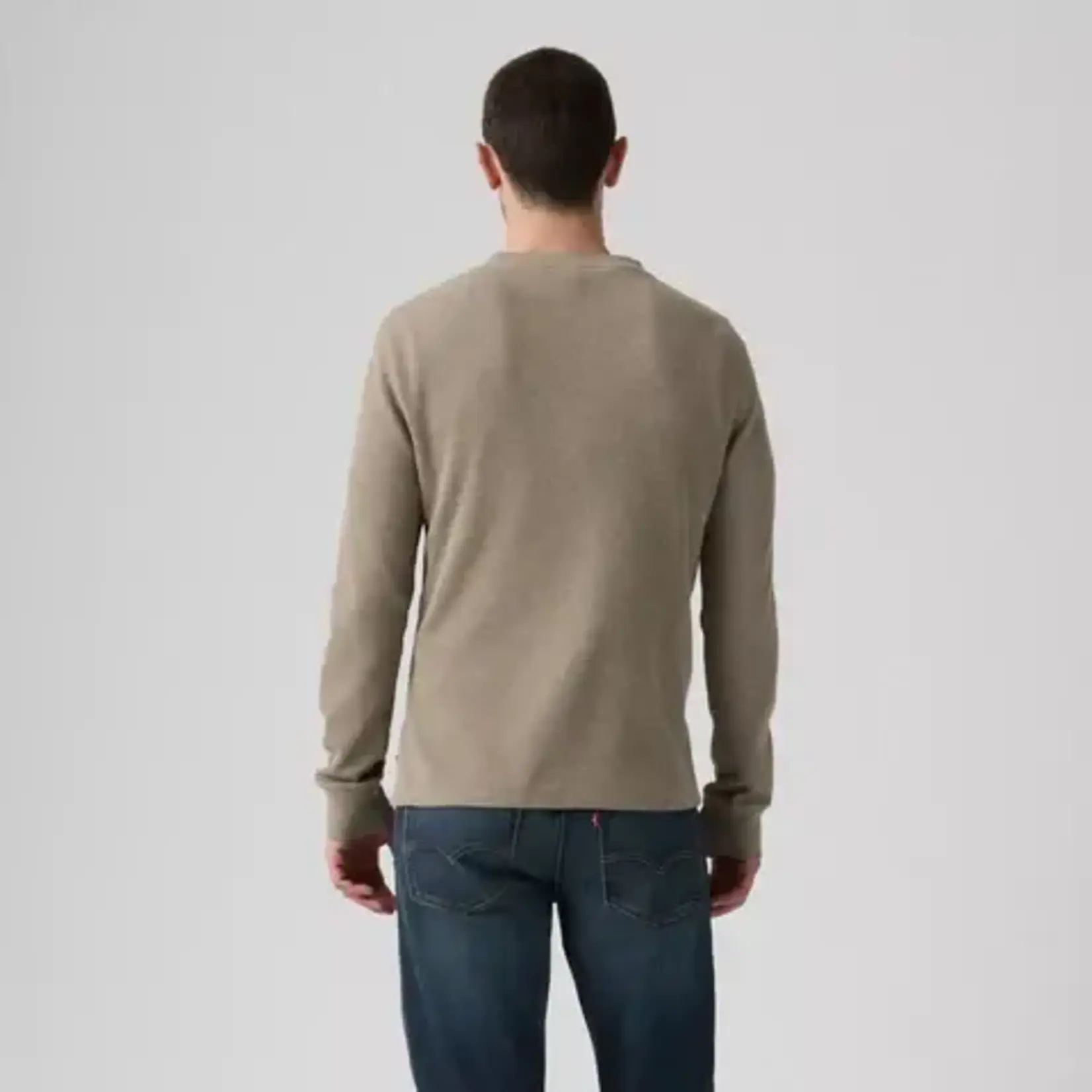 Levi Strauss Canada Men’s Long-Sleeve Thermal Henley Shirt