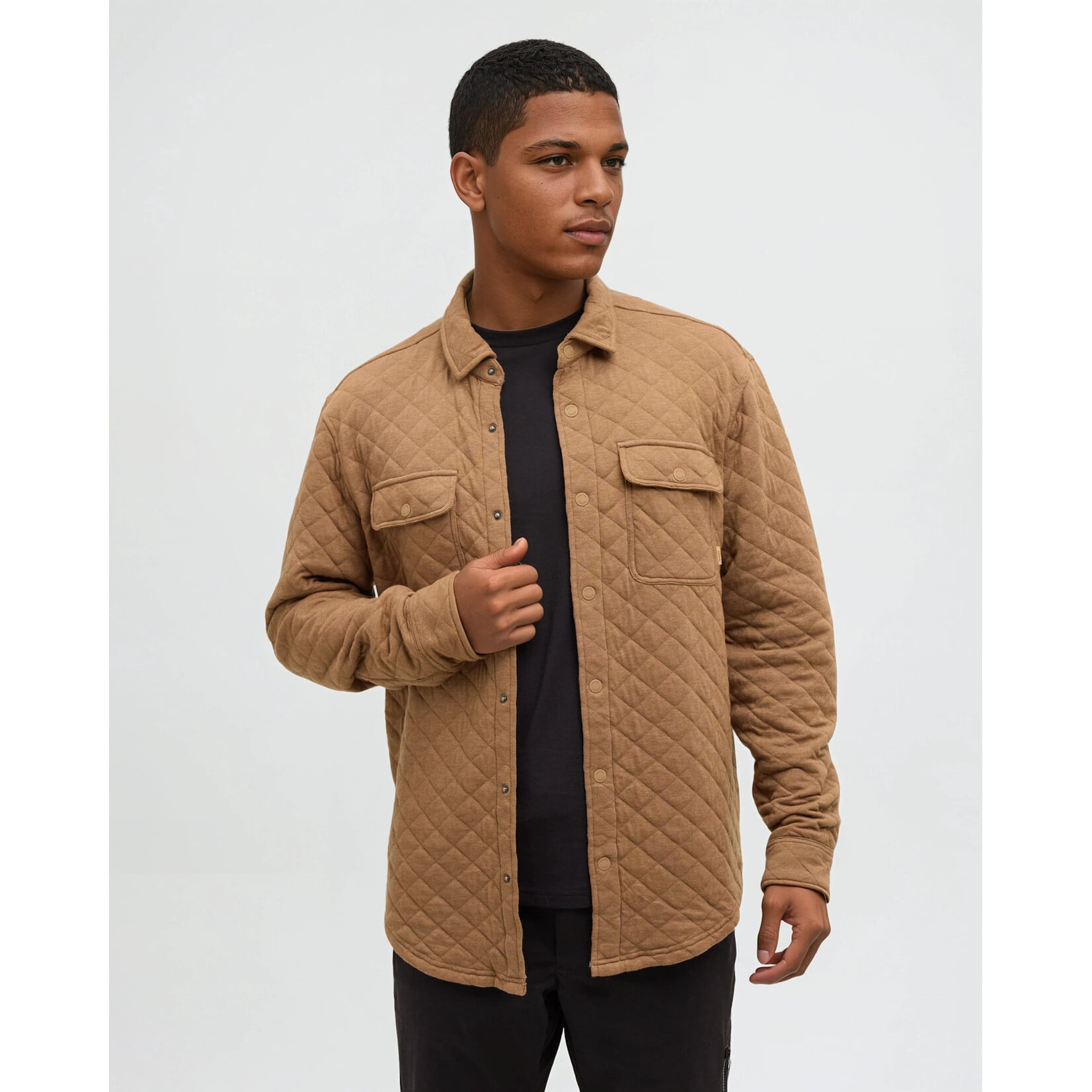 Tentree TCM2676-6288 - Men's Quilted Colville Shacket