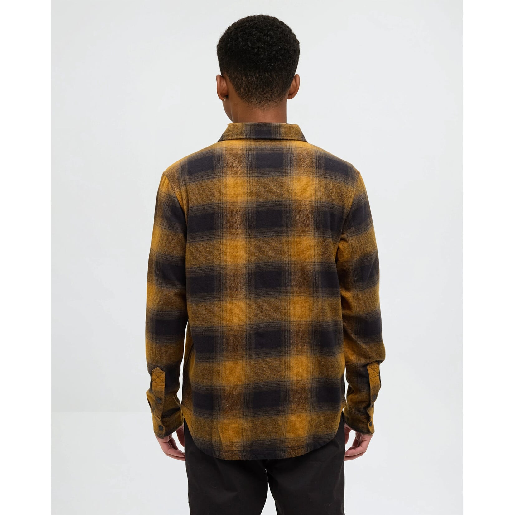 Tentree TCM4652-6348 - Men's Kapok Flannel Colville Shirt - Cider/Cascade Plaid