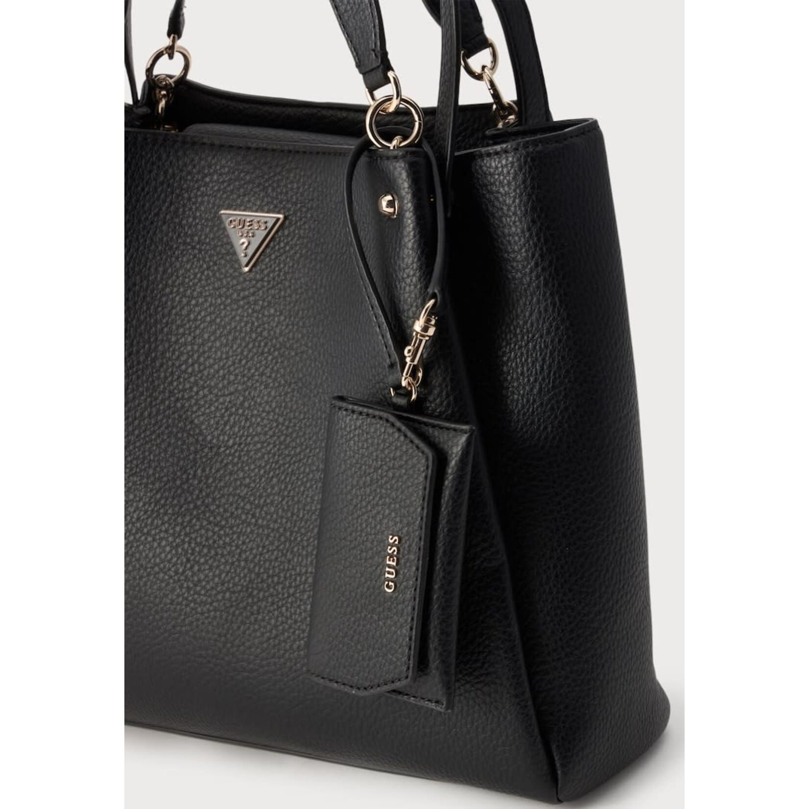 Guess Lorella Girlfriend Tote - Black or Mercury Red