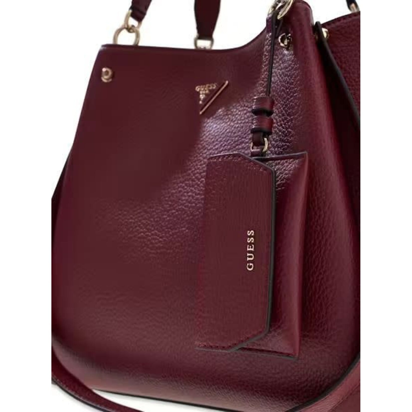 Guess Lorella Girlfriend Tote - Black or Mercury Red