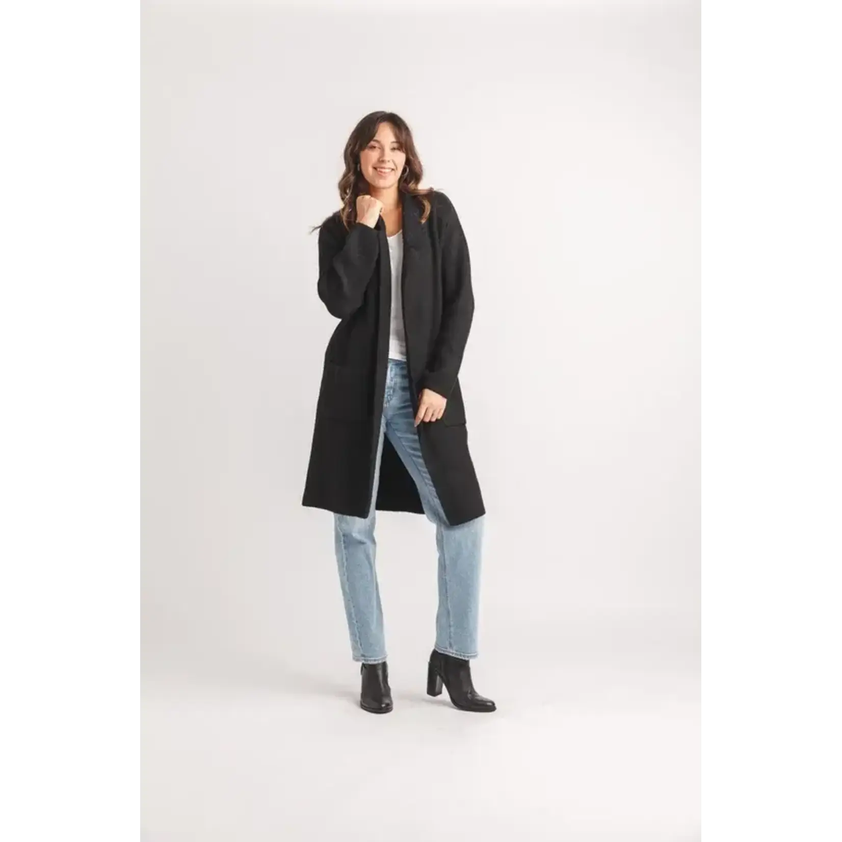 Papillon Women’s Sweater Coat with Pockets