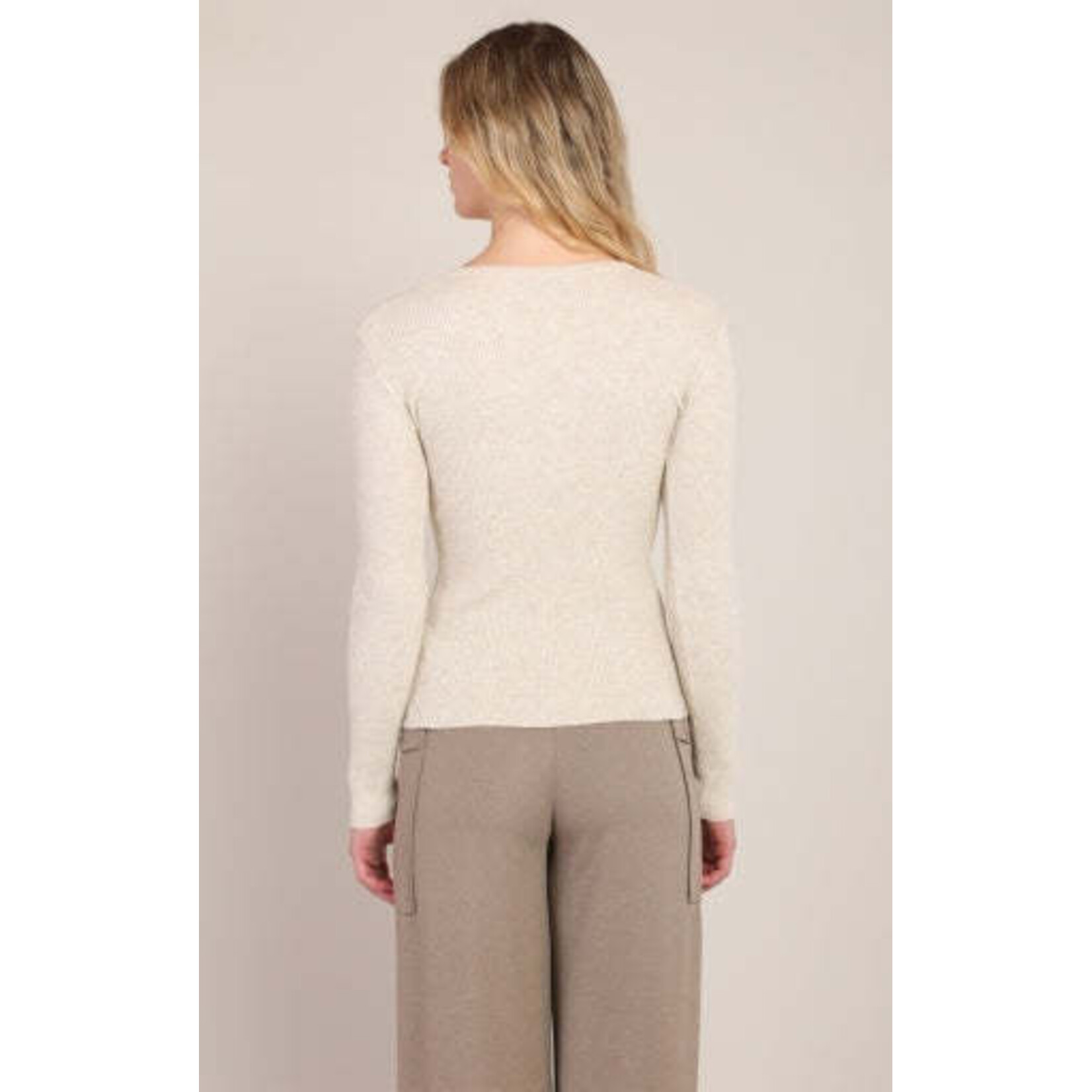 Room 34 2827025 DG - Ribbed Sweater Top