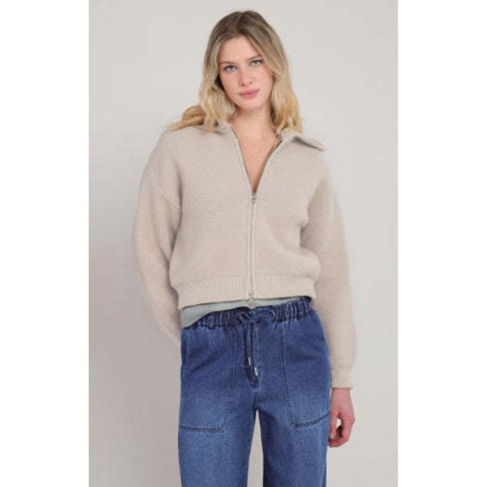 Dex Clothing 2827250 D - Wide Collar Cardigan