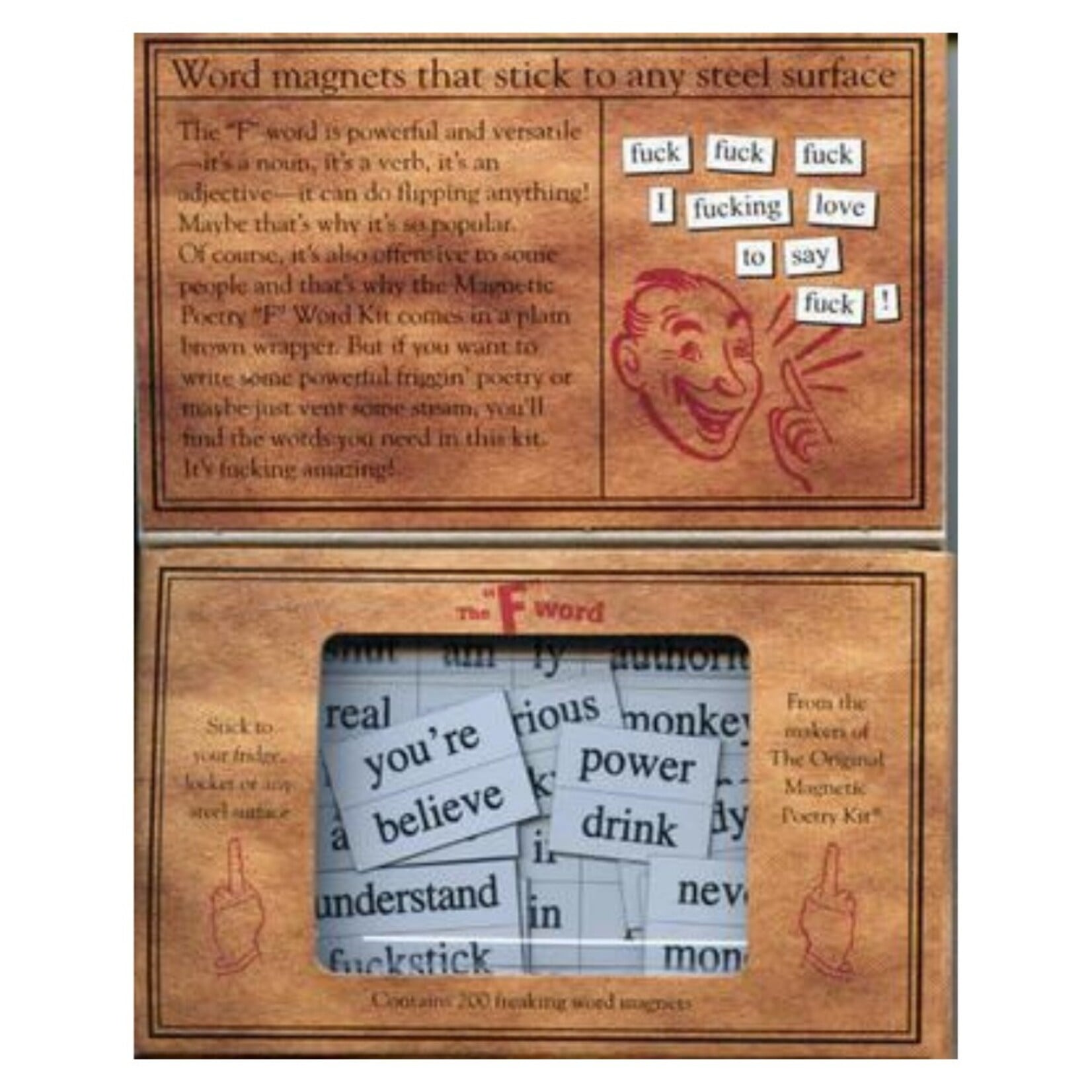 Magnetic Poetry Kit: The F Word