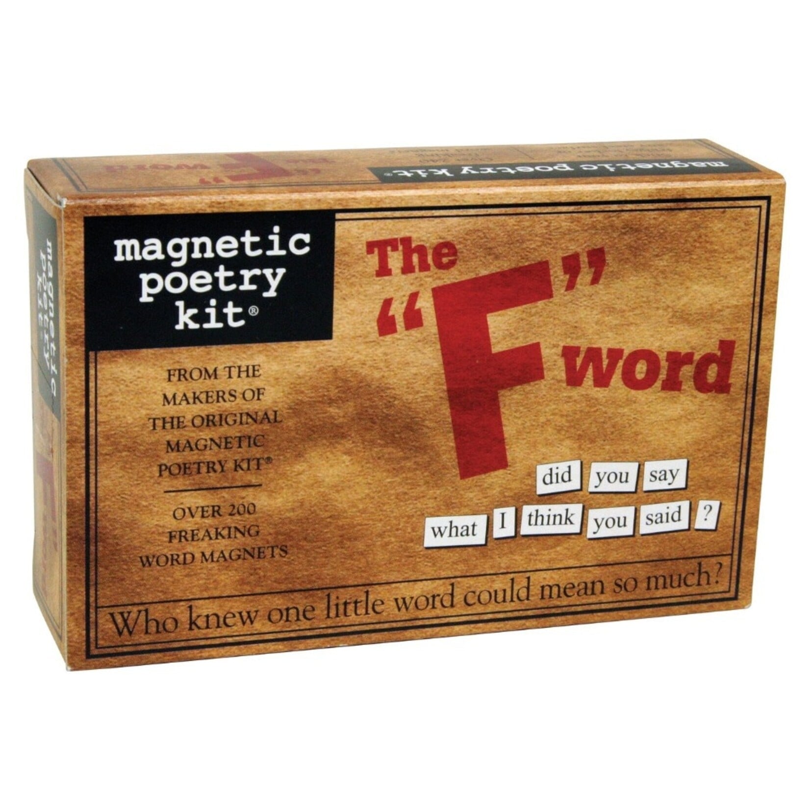 Magnetic Poetry Kit: The F Word