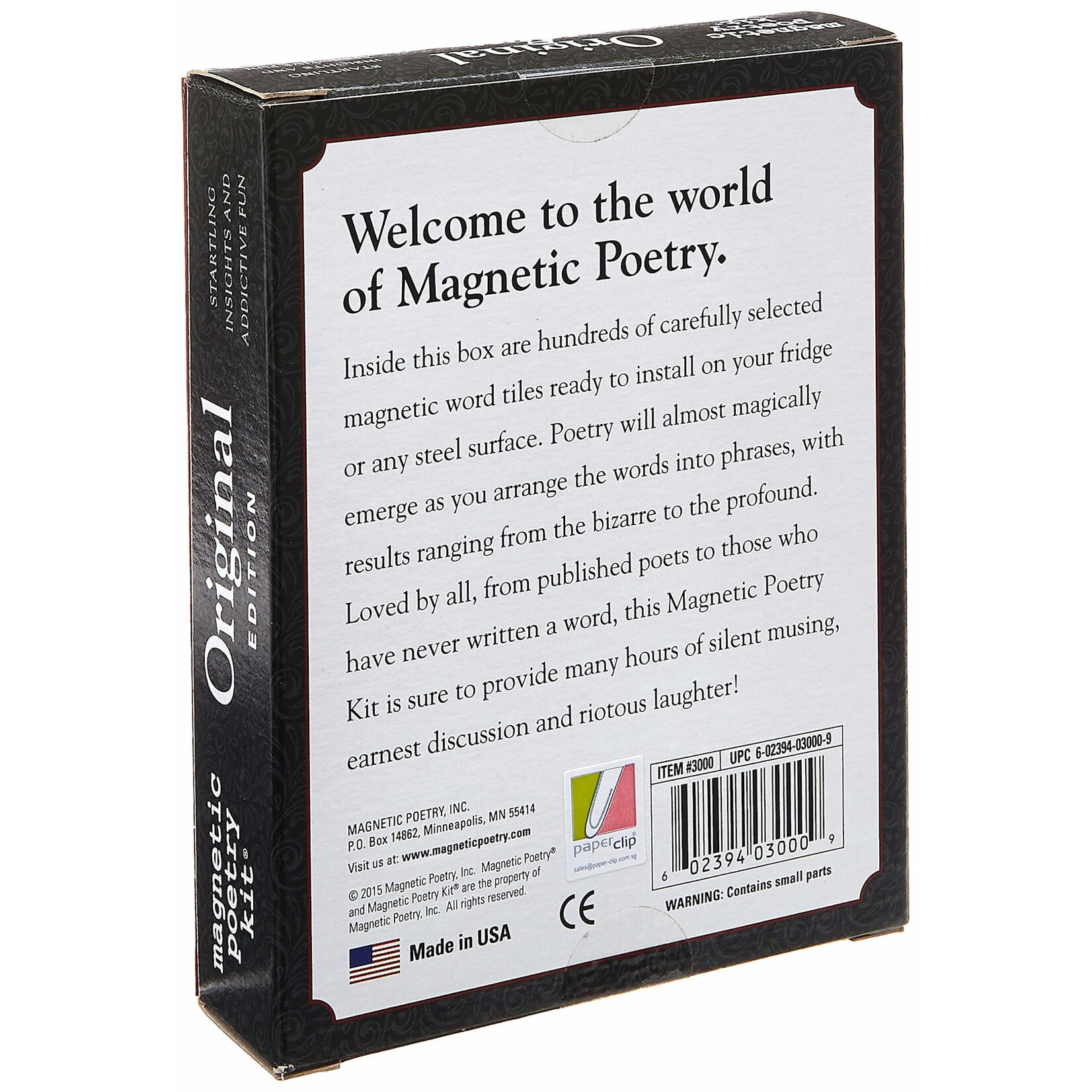 Magnetic Poetry: Original Edition