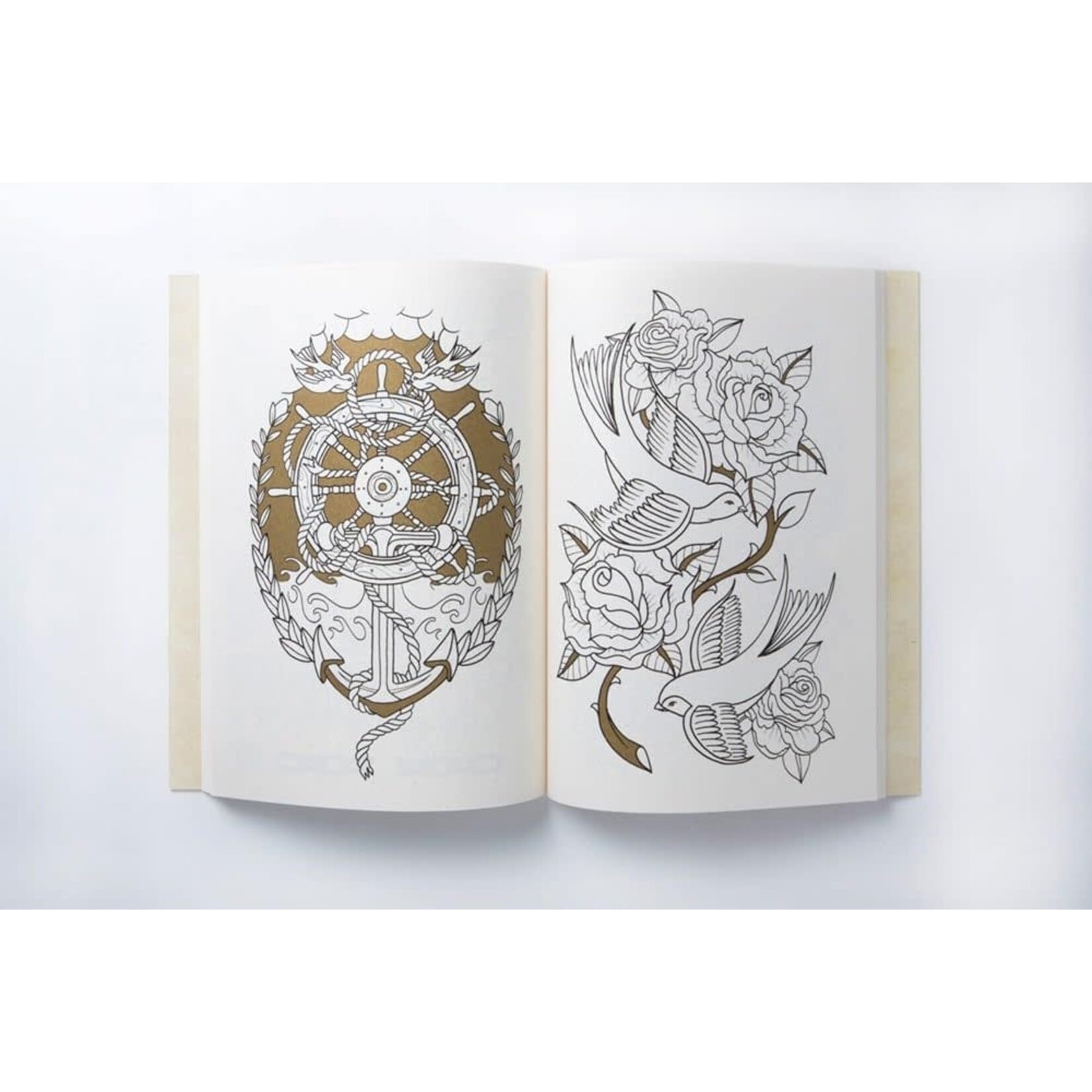 Tattoo Colouring Book
