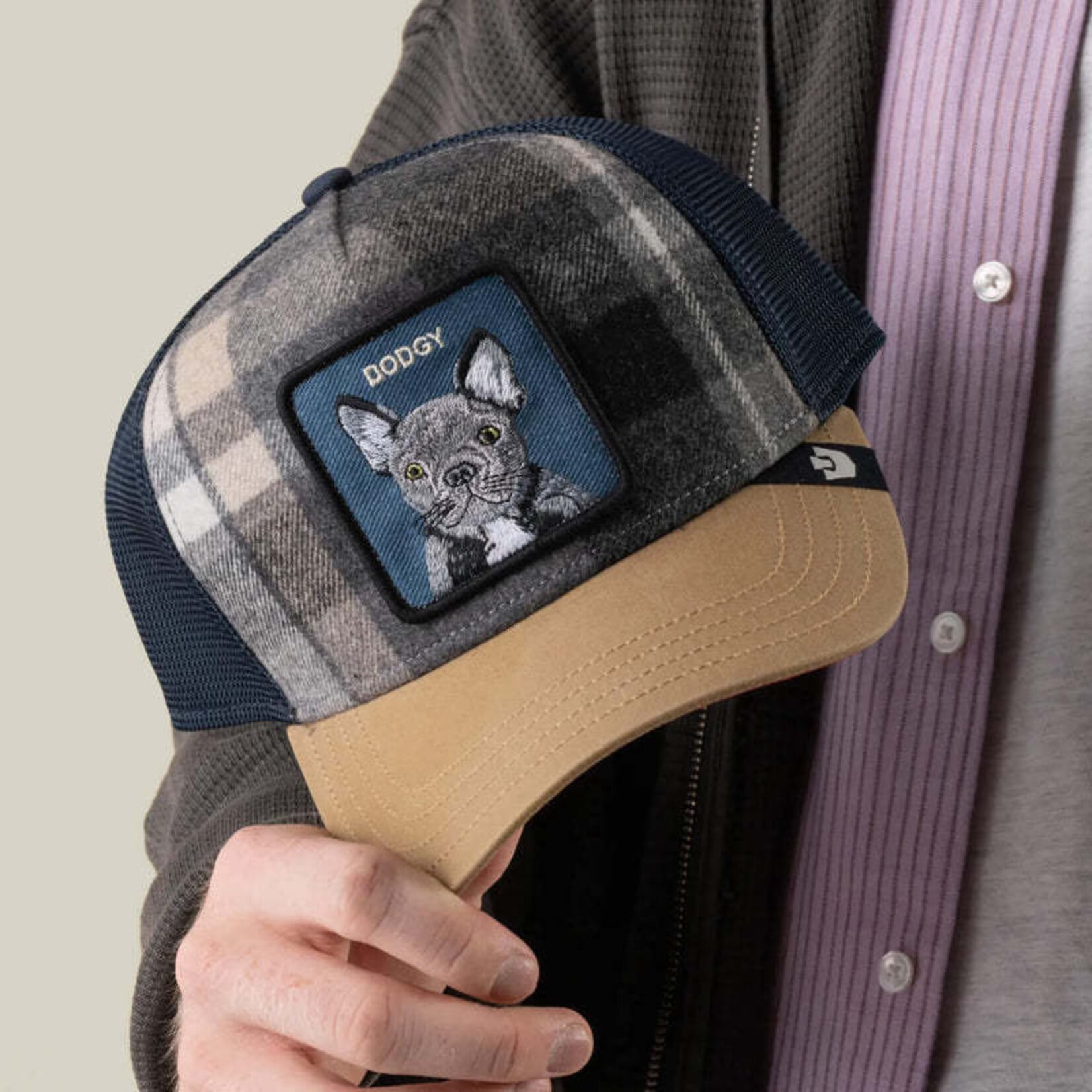 Goorin Bros. Plaid Frenchy Trucker Hat