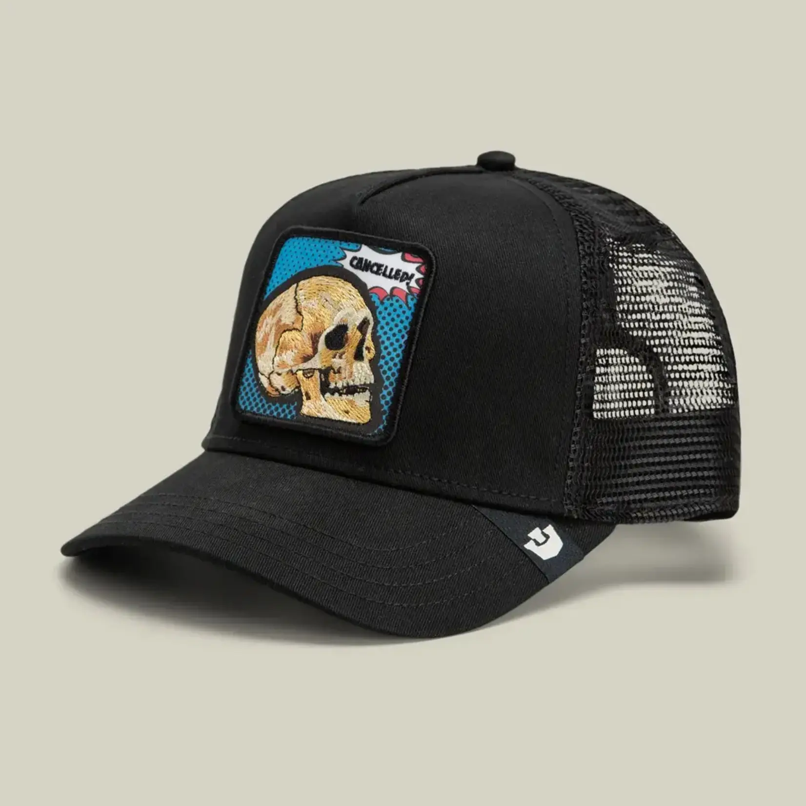 Goorin Bros. POPArt Cancelled Skull Trucker Hat