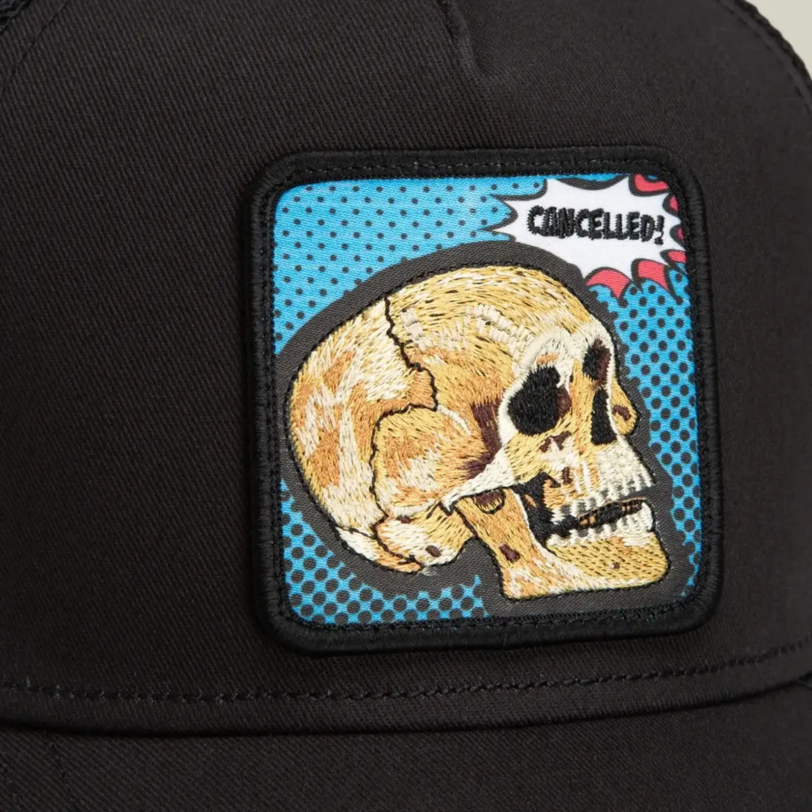 Goorin Bros. POPArt Cancelled Skull Trucker Hat