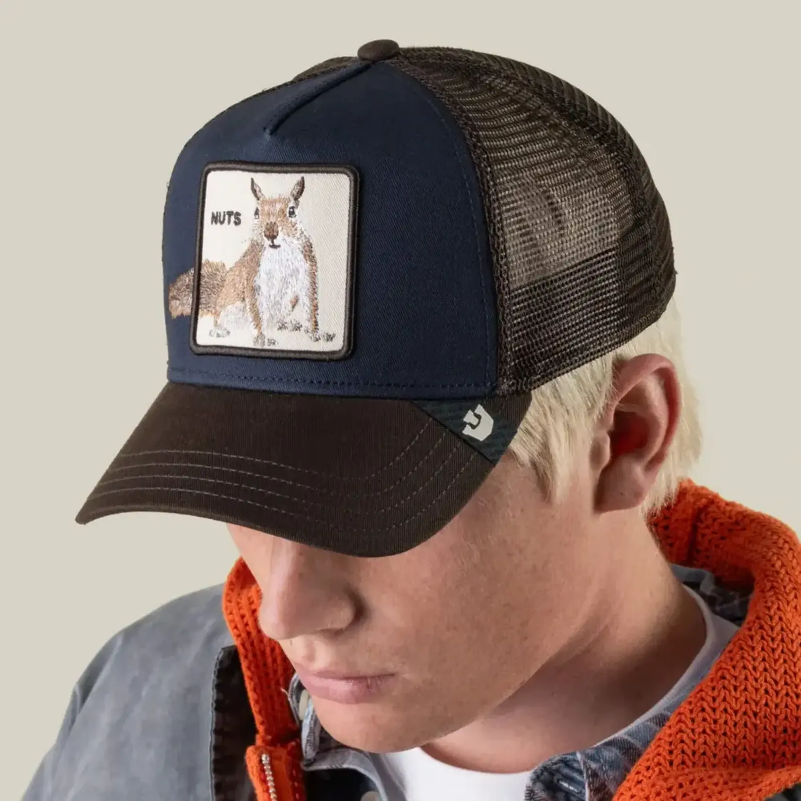 Goorin Bros. Over the Line Squirrel Nuts Trucker Hat