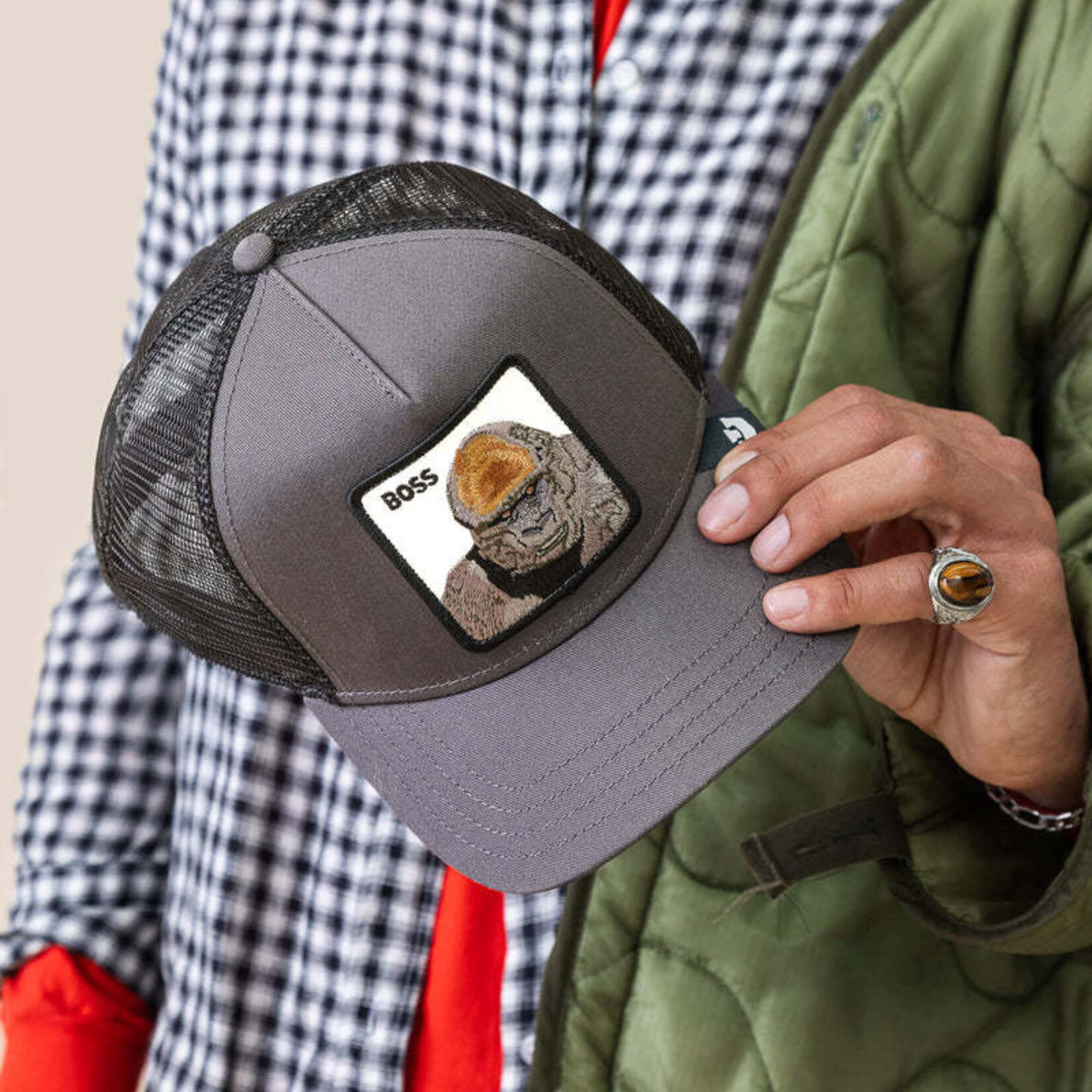 Goorin Bros. The Boss Gorilla Trucker Hat