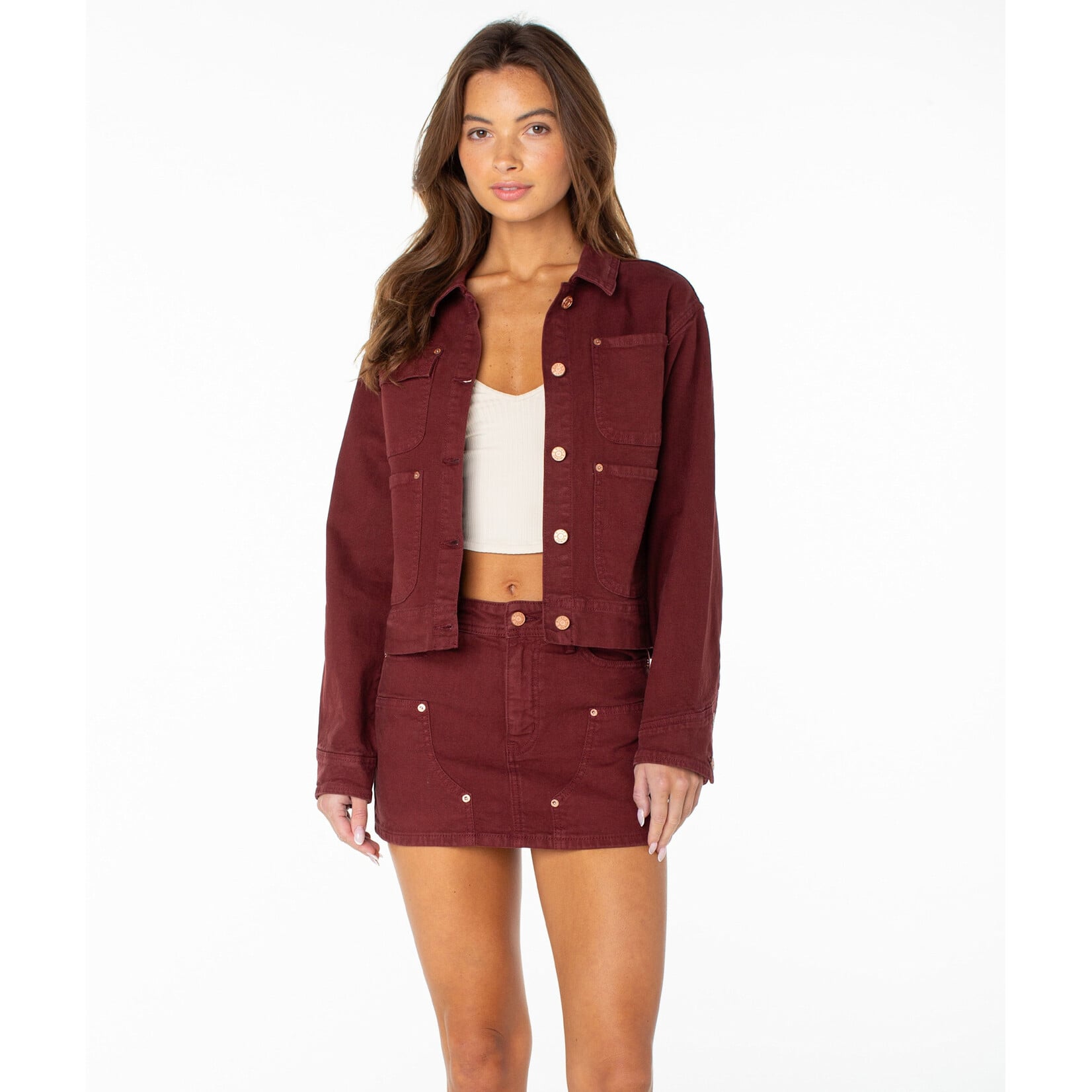 Roxy RJ61172FJA000 - Reel Life Denim Jacket