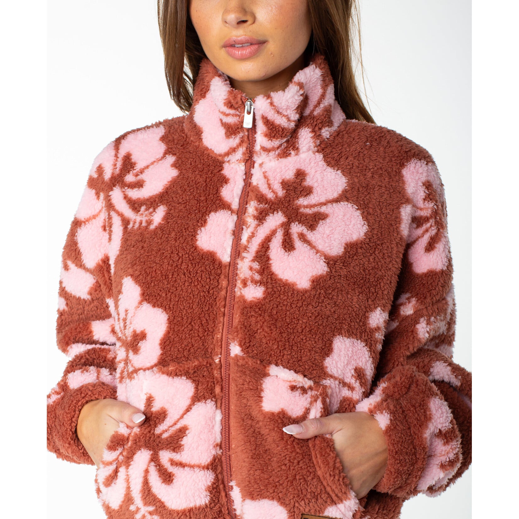Roxy RF60708AWFYU - Cold Surf Fleece Floral Print Jacket