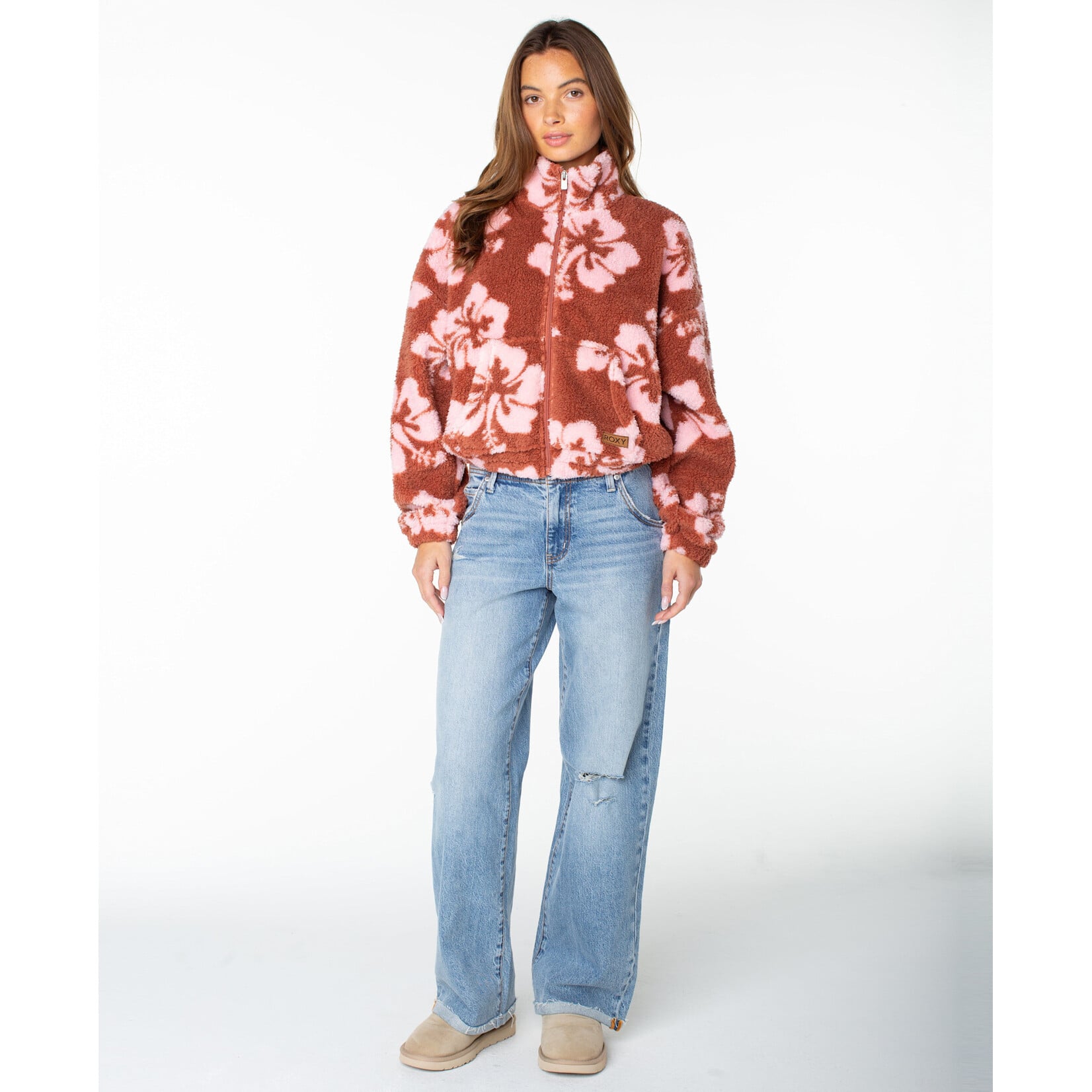 Roxy RF60708AWFYU - Cold Surf Fleece Floral Print Jacket