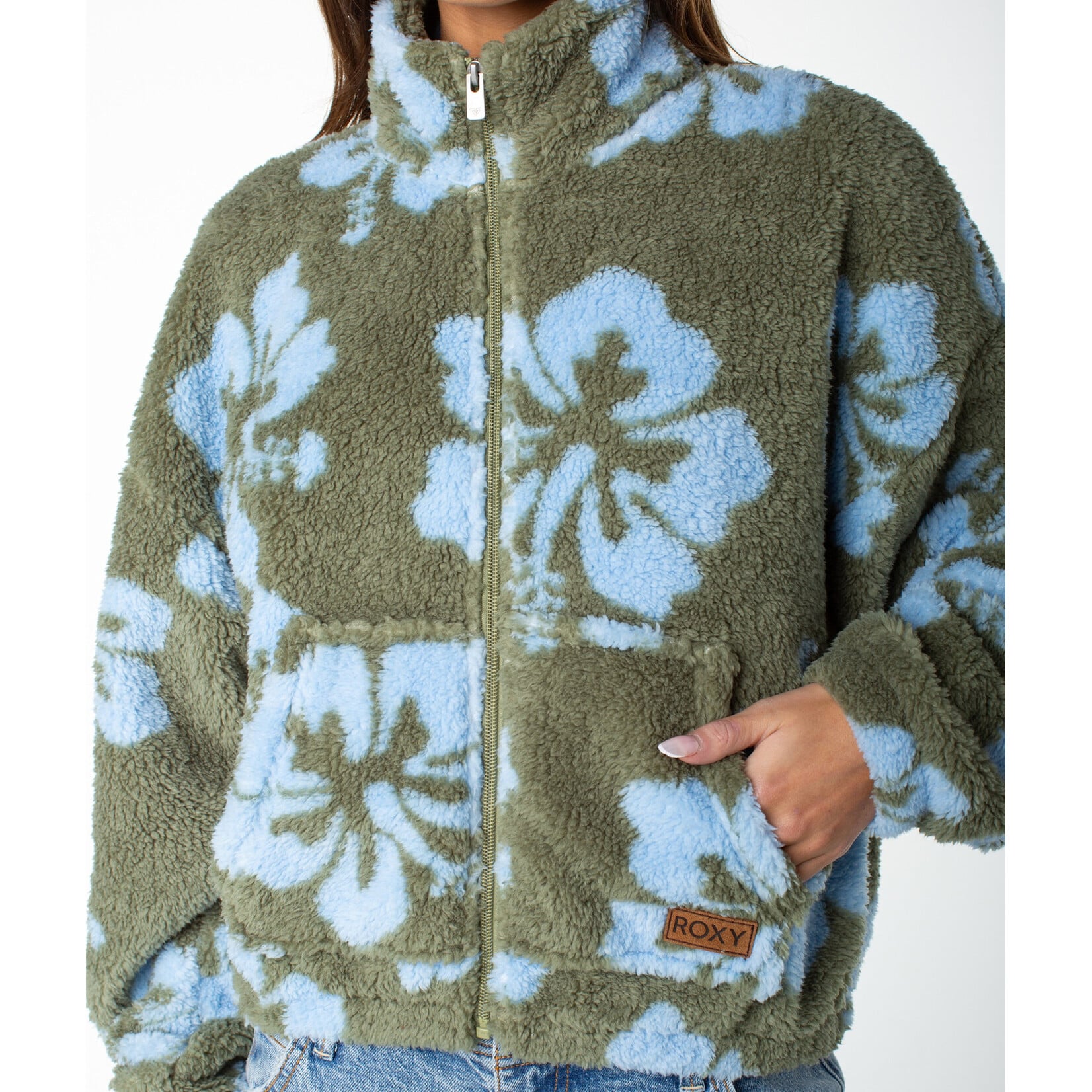 Roxy RF60708AWFYU - Cold Surf Fleece Floral Print Jacket
