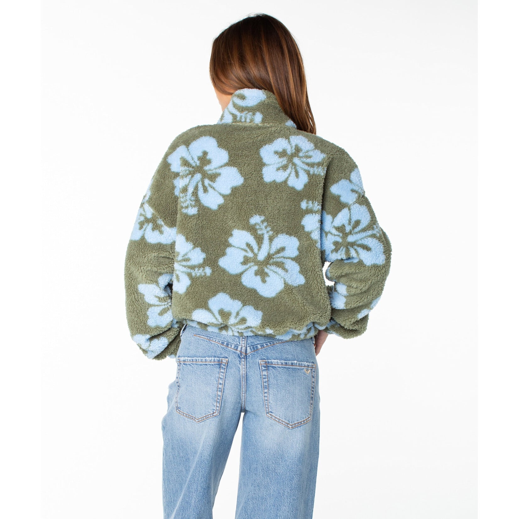 Roxy RF60708AWFYU - Cold Surf Fleece Floral Print Jacket