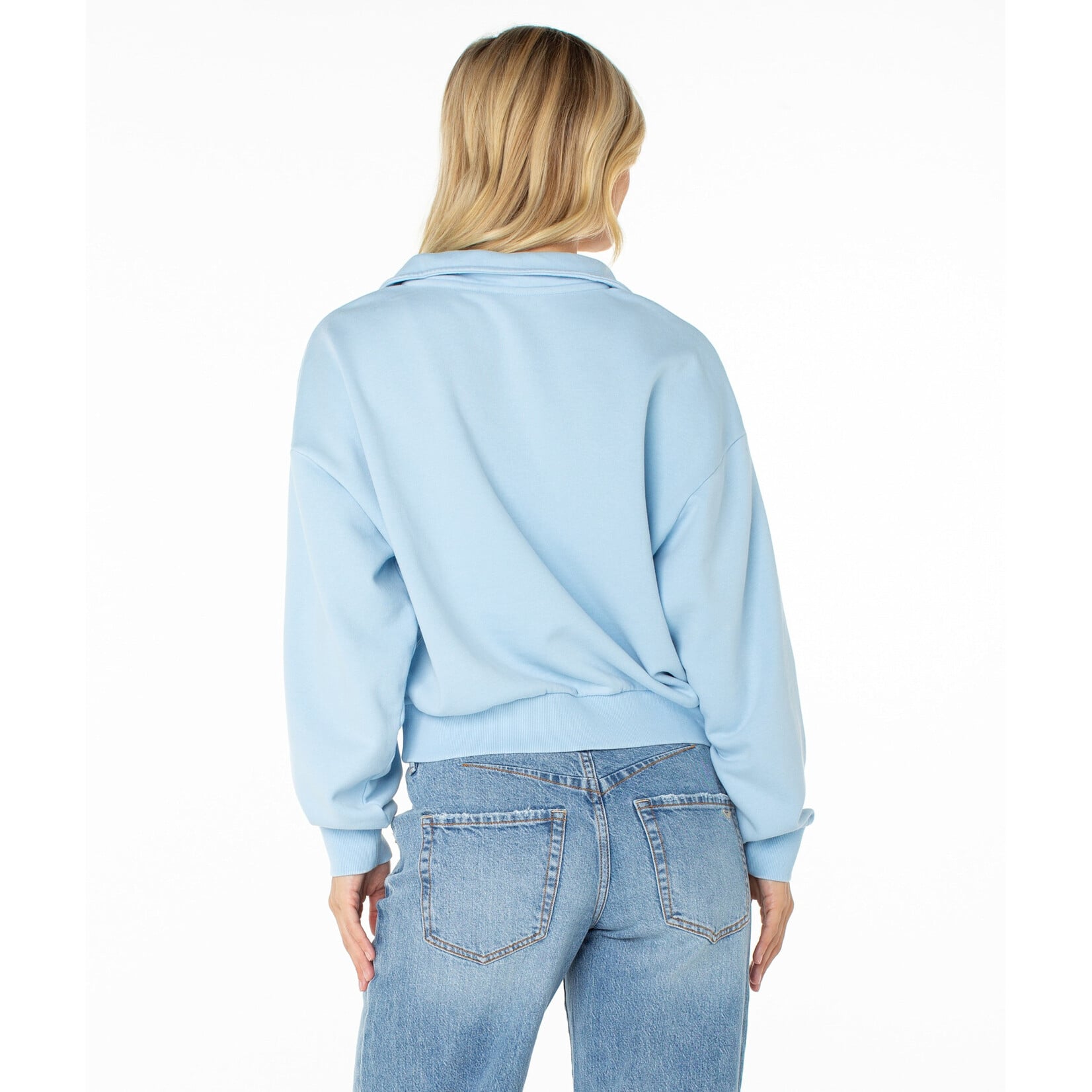 Roxy RF74090AB300 - Half Moon 3/4 Zip Sweatshirt