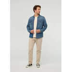 DUER Men's Performance Denim Lite Two-Pocket Shirt