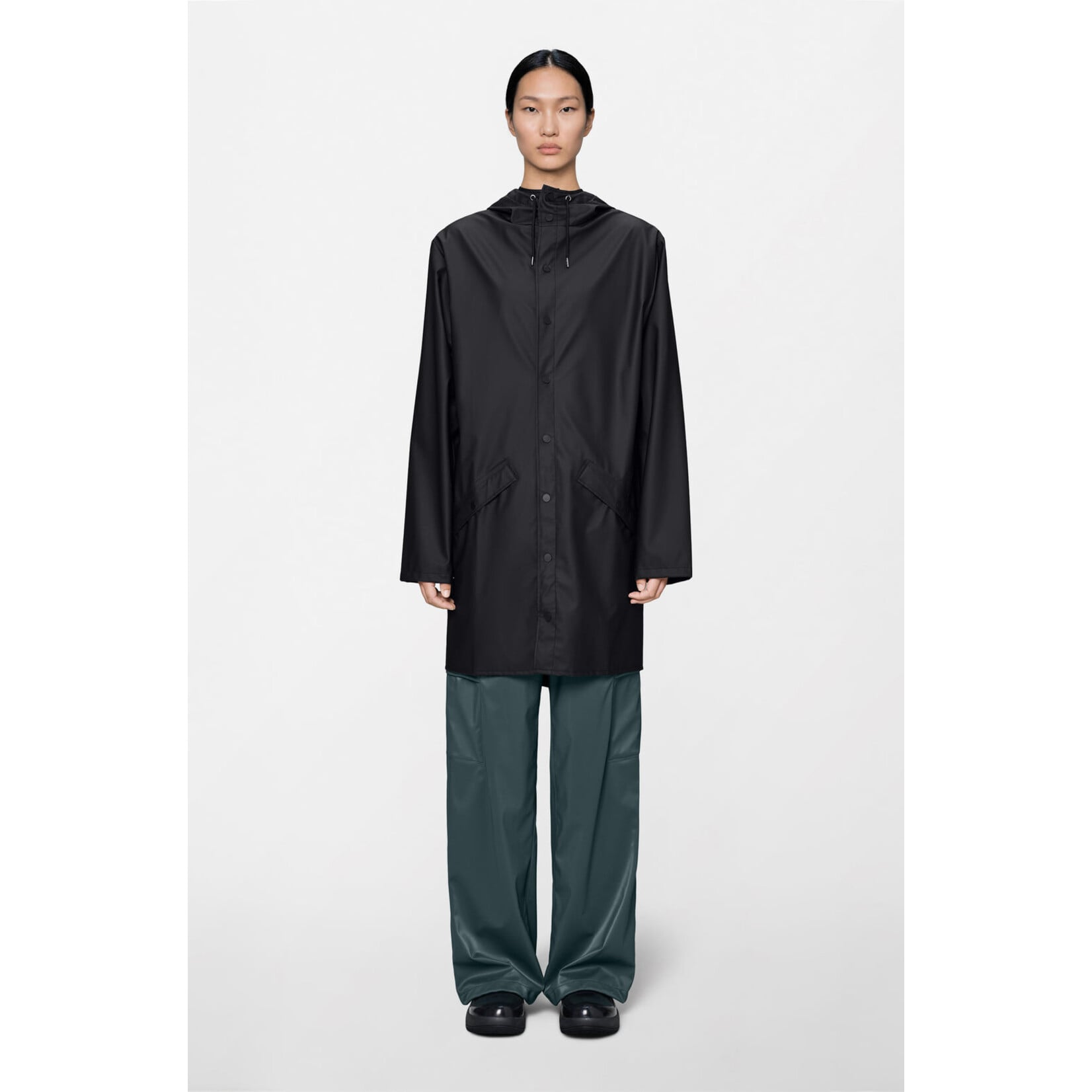 Rains Long Unisex Waterproof Jacket