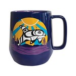 Native Northwest Big Ceramic Mug - Killer Whale