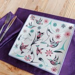Native Northwest Serving Plate - Hummingbird by Nicole La Rock