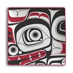 Native Northwest Matriarch Bear Serving Plate by Morgan Asoyuf