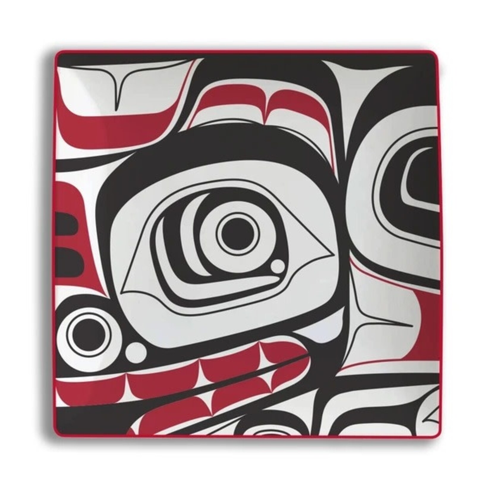 Native Northwest Matriarch Bear Serving Plate by Morgan Asoyuf