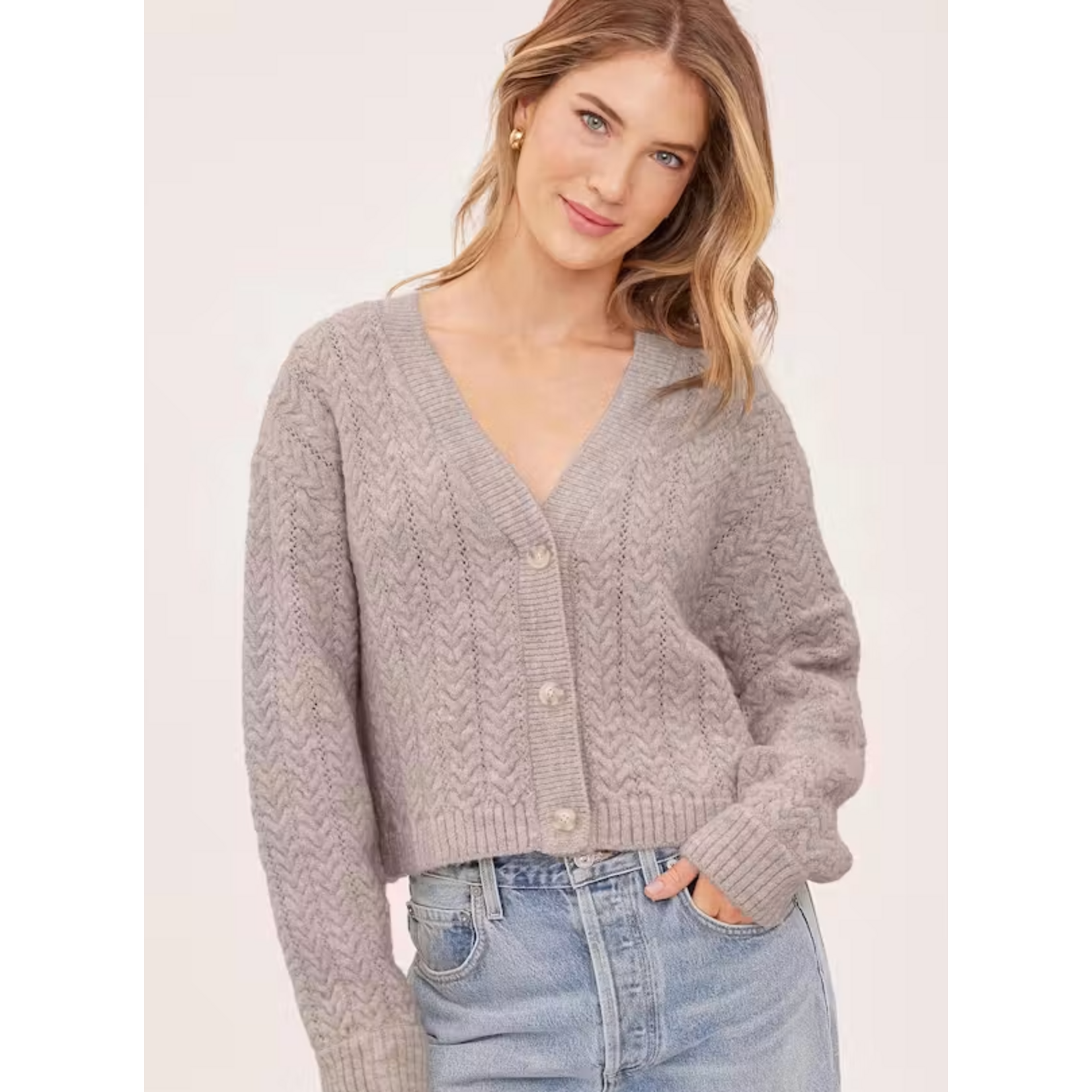 Gentle Fawn GF2609-3202 - Esme Cable Knit Cardigan