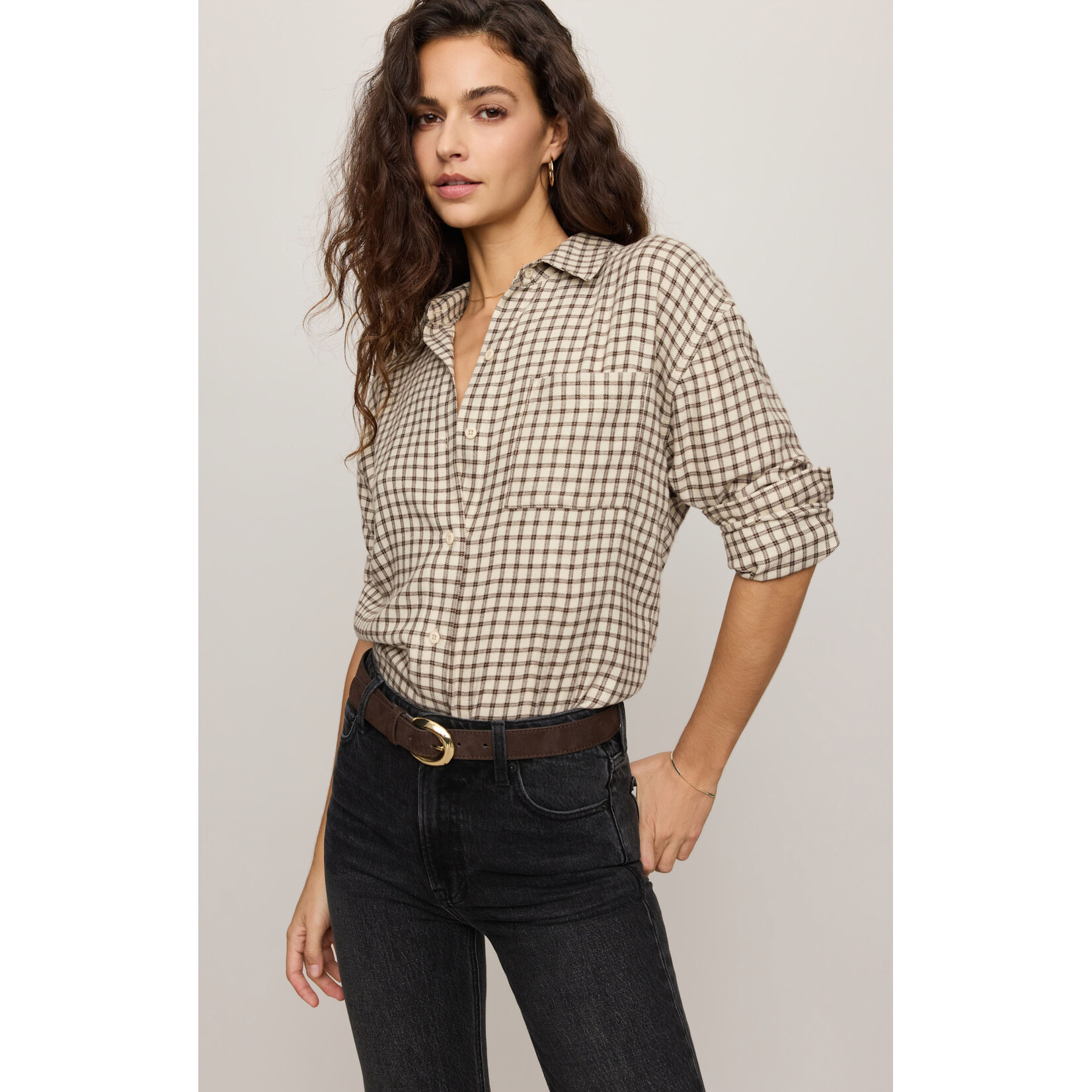 Z Supply ZT253834 - River Plaid Button Up Shirt