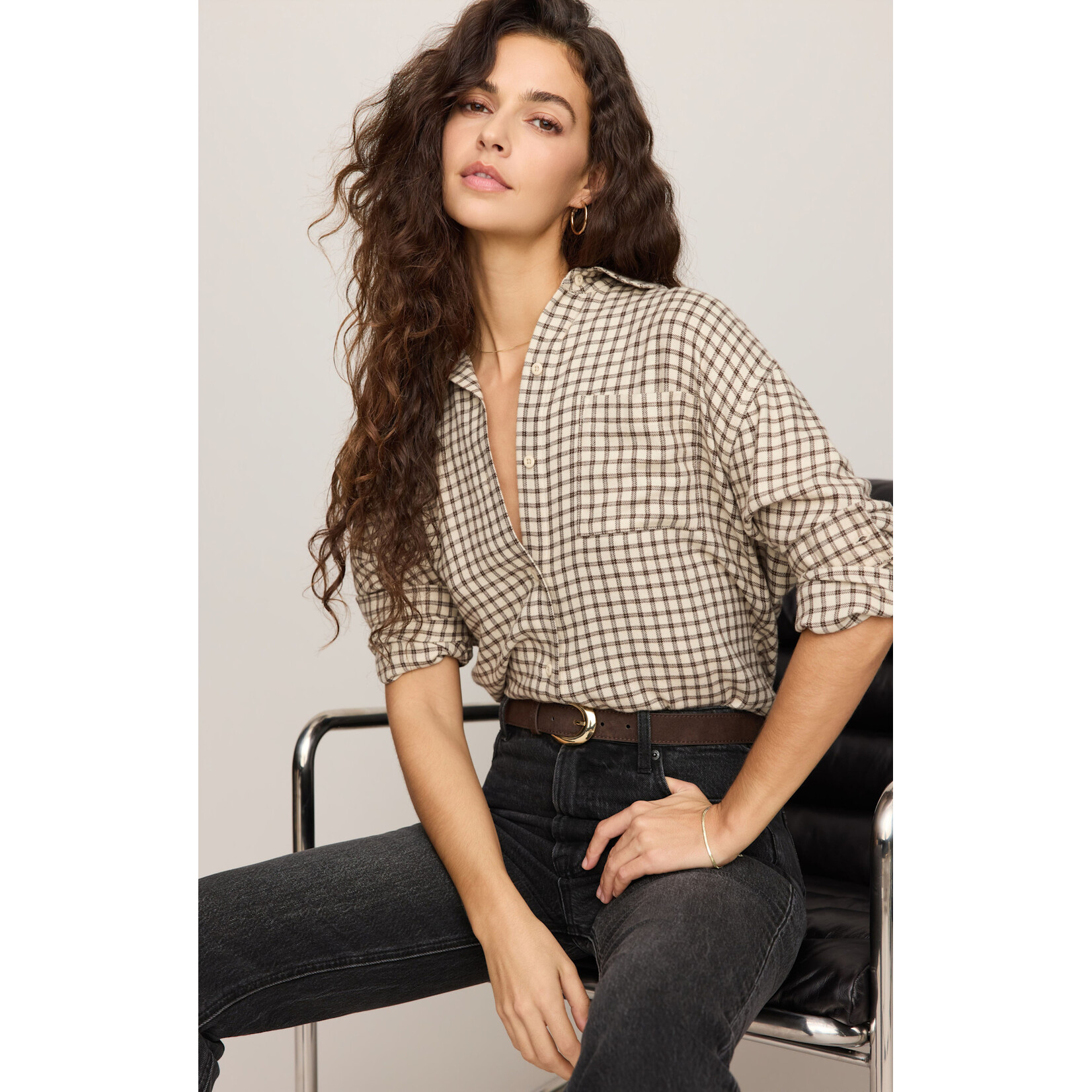 Z Supply ZT253834 - River Plaid Button Up Shirt