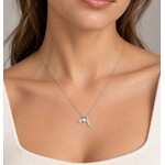 Mimi & Marge Wing, Heart, and Rose Quartz Charm Necklace - Sterling Silver