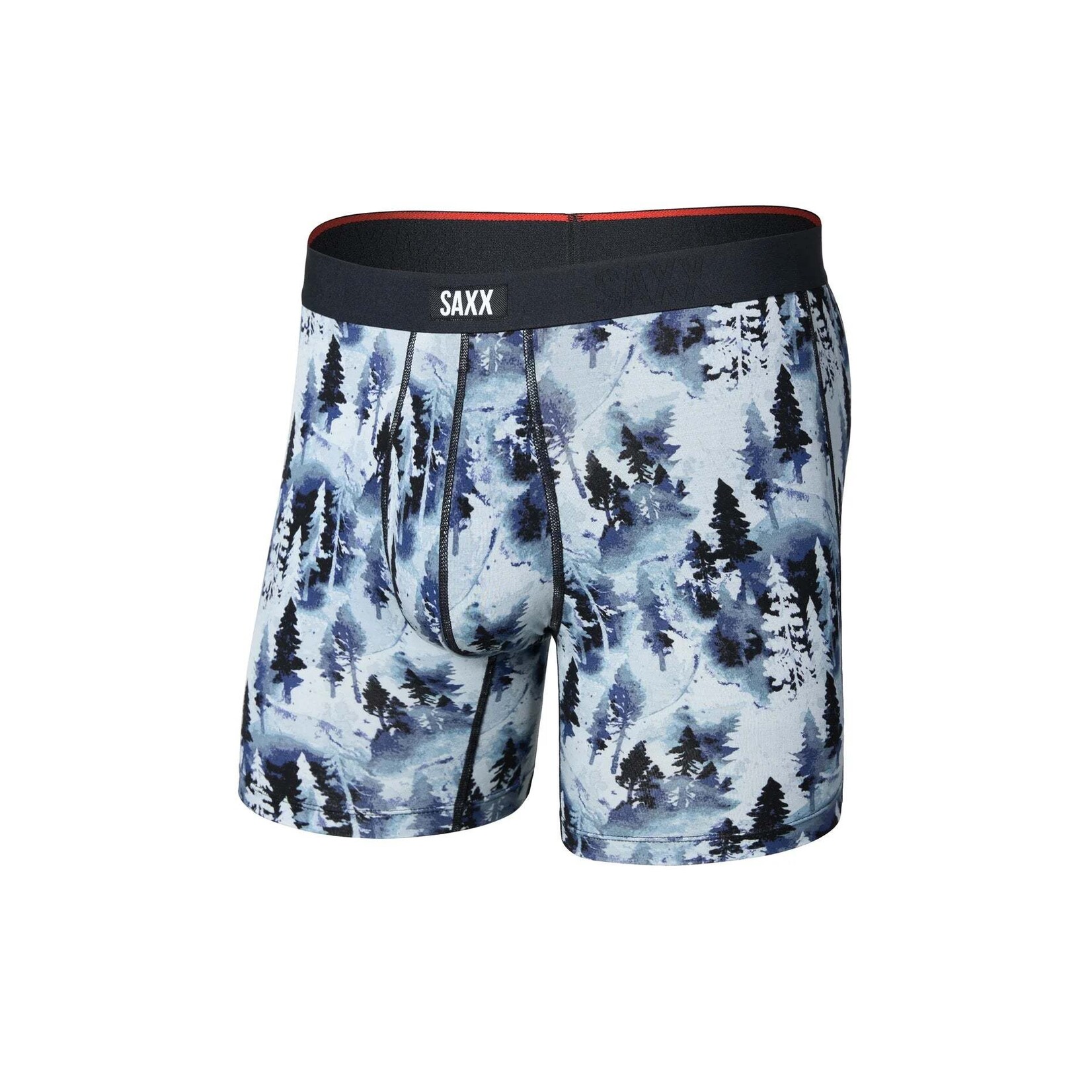 SAXX Underwear Vibe Xtra Soft Comfort Boxer Brief with Fly - Forestland